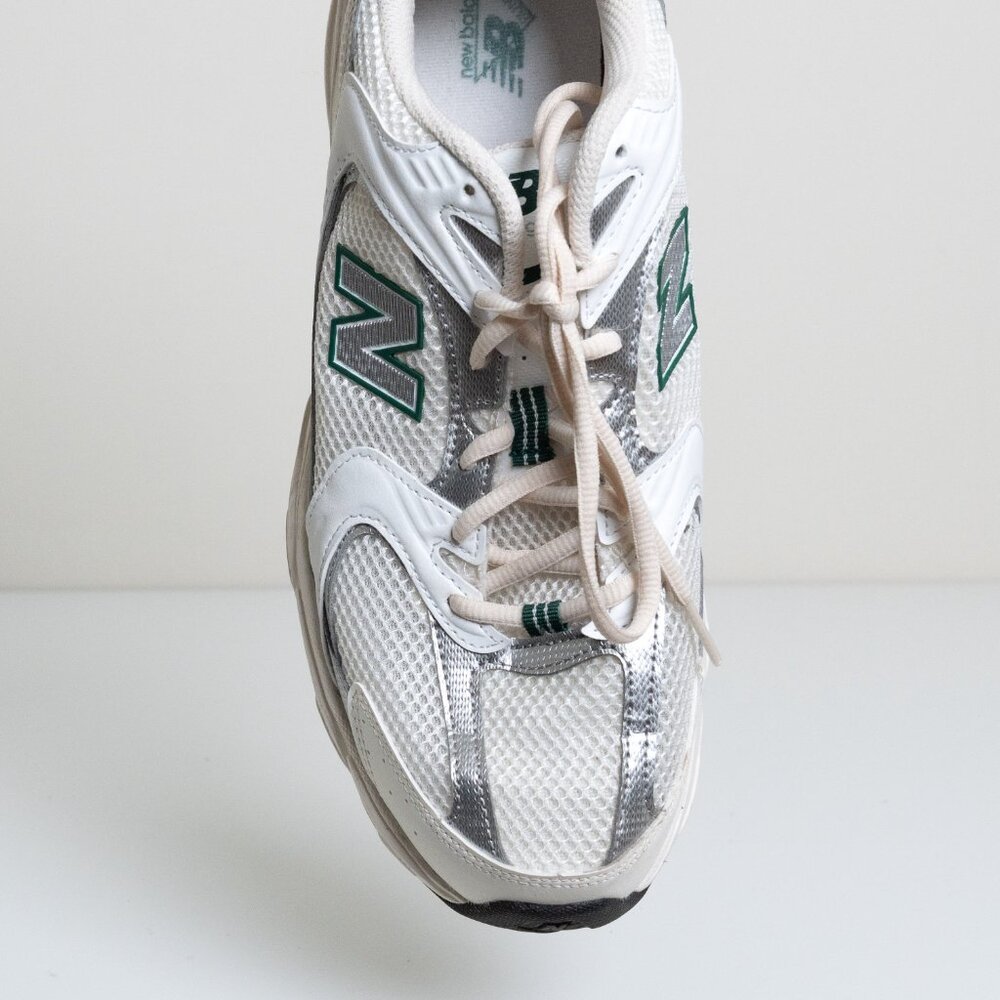 New Balance 530 Sea Salt Marsh Green - Picture 8 of 14
